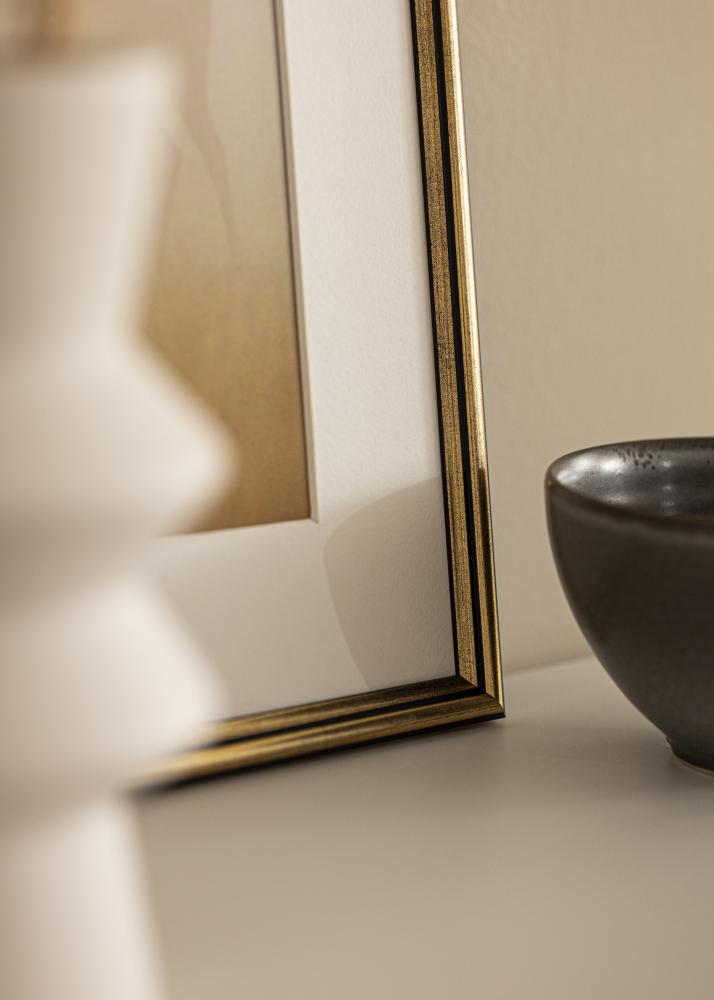 Okvir Horndal Akrilno staklo Zlato 7x10 cm