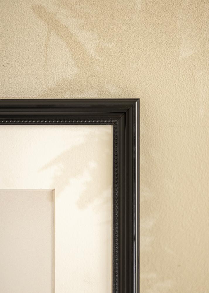 Okvir Gala Crna 13x18 cm - Paspartui Bijela B7 88x125 mm