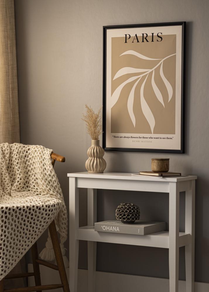 Okvir Gala Crna 13x18 cm - Paspartui Bijela B7 88x125 mm