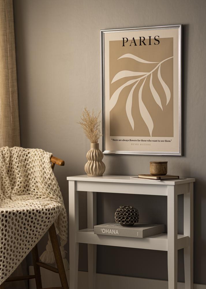 Okvir Gala Srebro 50x70 cm - Paspartui Bijela 39x60 cm