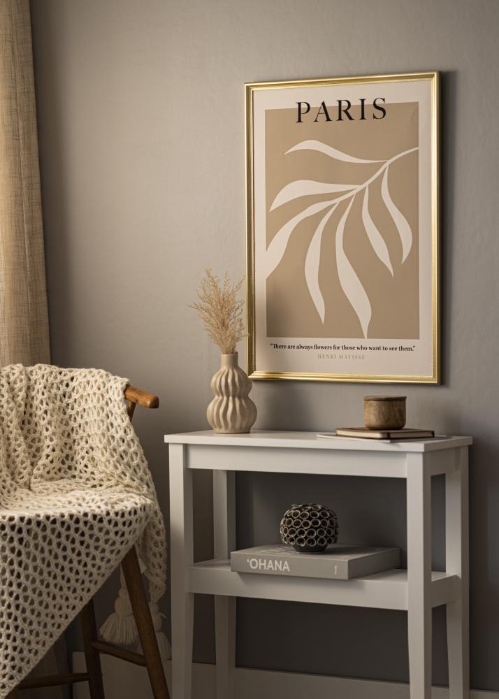 Okvir Gala Zlato 40x50 cm - Paspartui Bijela 30x38 cm