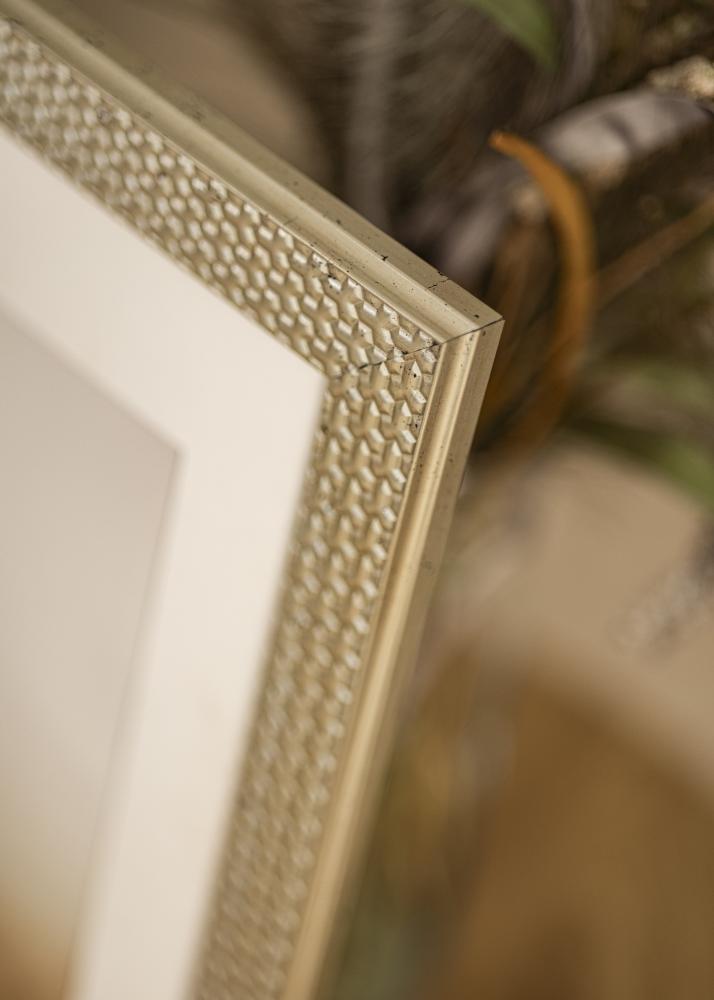 Okvir Grace Srebro 30x40 cm - Paspartui Bijela 22x32 cm