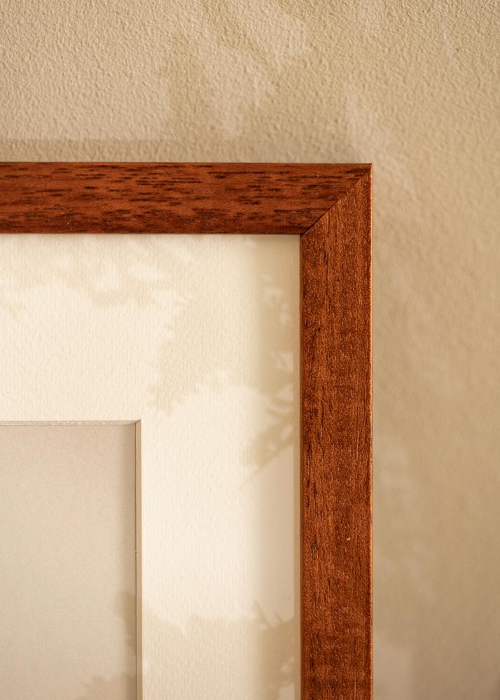 Okvir Hermes Trešnja 40x40 cm - Paspartui Bijela 27x27 cm