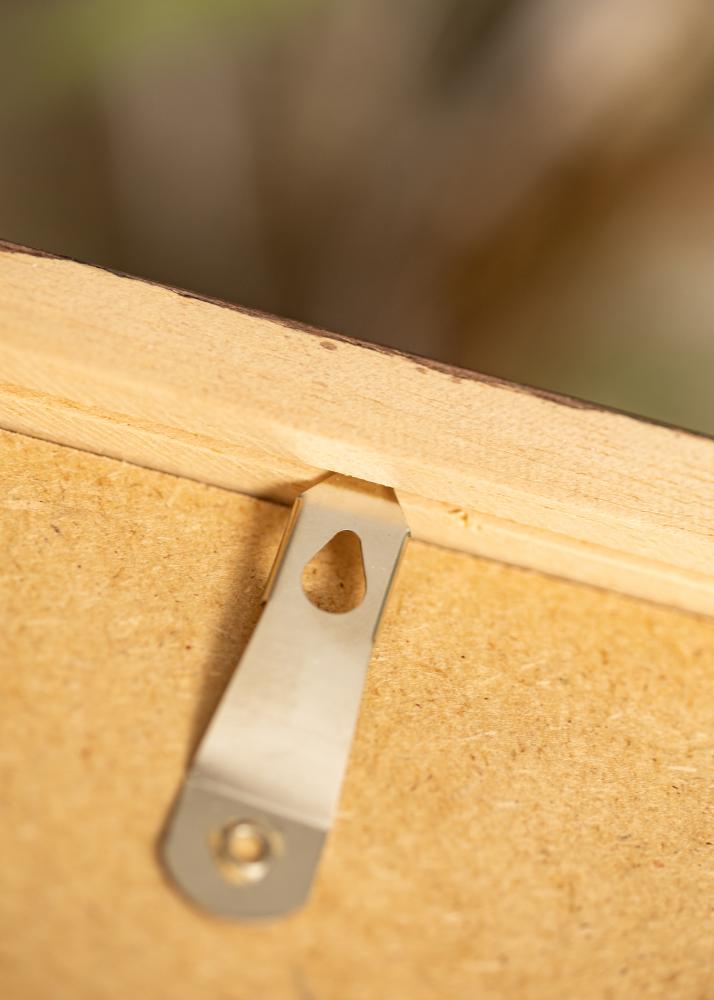 Okvir Hermes Teak 40x50 cm - Paspartui Bijela 29,7x42 cm