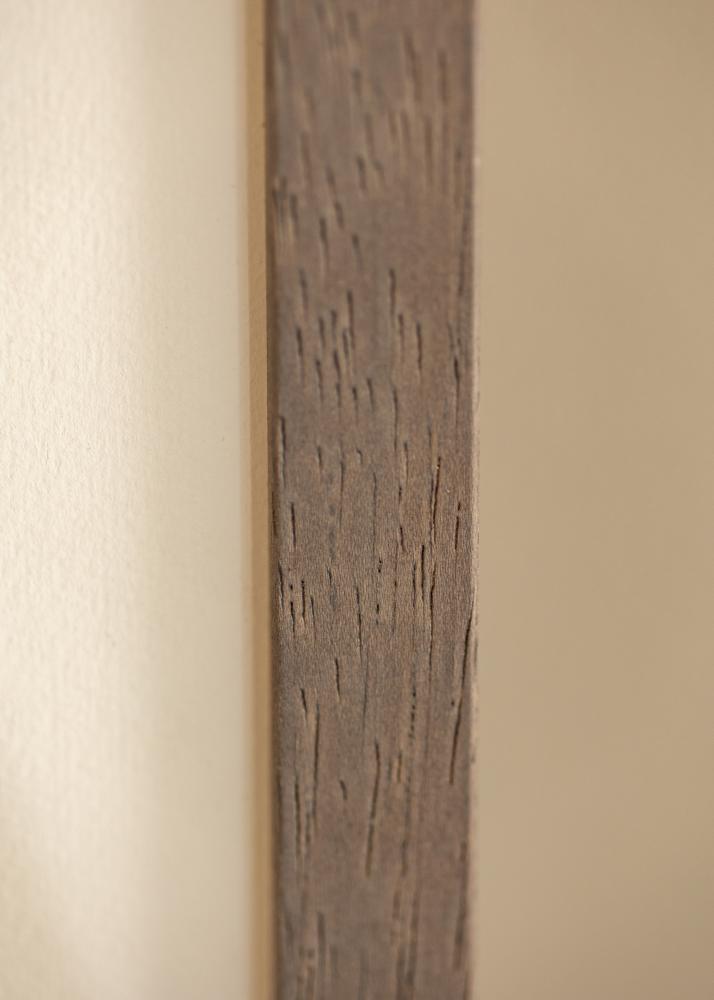 Okvir Hermes sivi 60x80 cm - Paspartui Bijela 49,3x69,3 cm