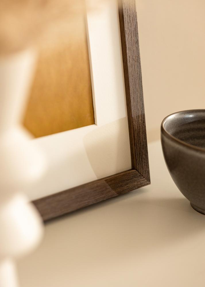 Okvir Hermes orah 70x90 cm - paspartu Bijela 55x70 cm