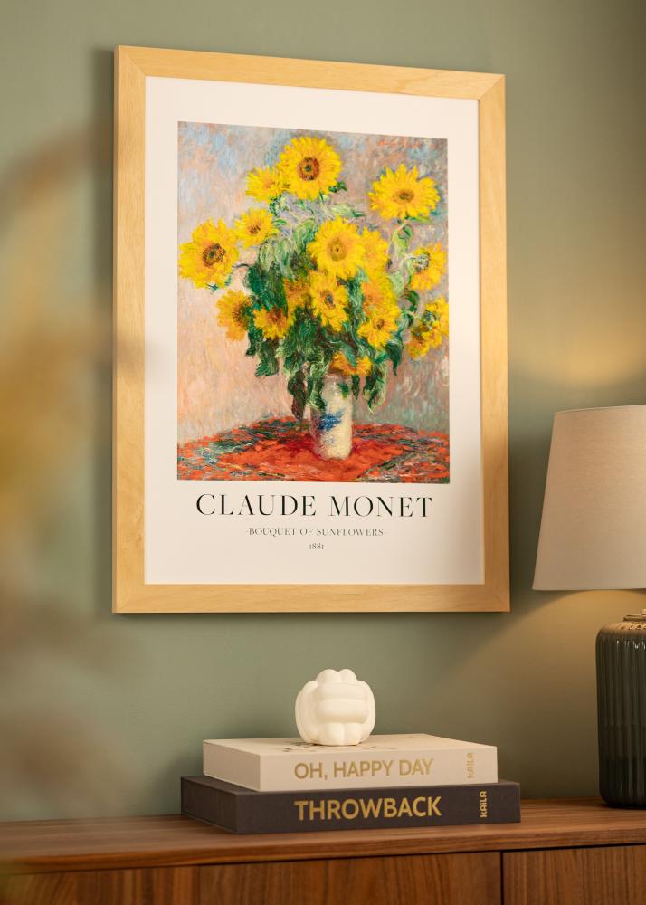 Okvir Juno drvo 40x50 cm - Paspartui Bijela 30x38 cm