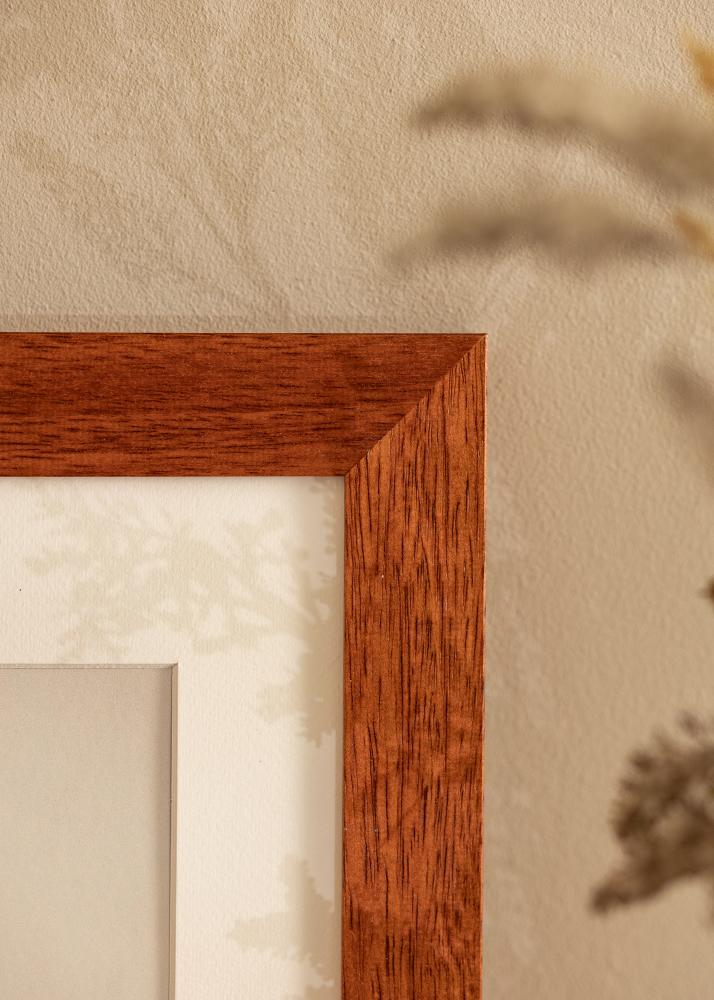 Okvir Juno Trešnja 28x35 cm - Paspartui Bijela 20x25 cm