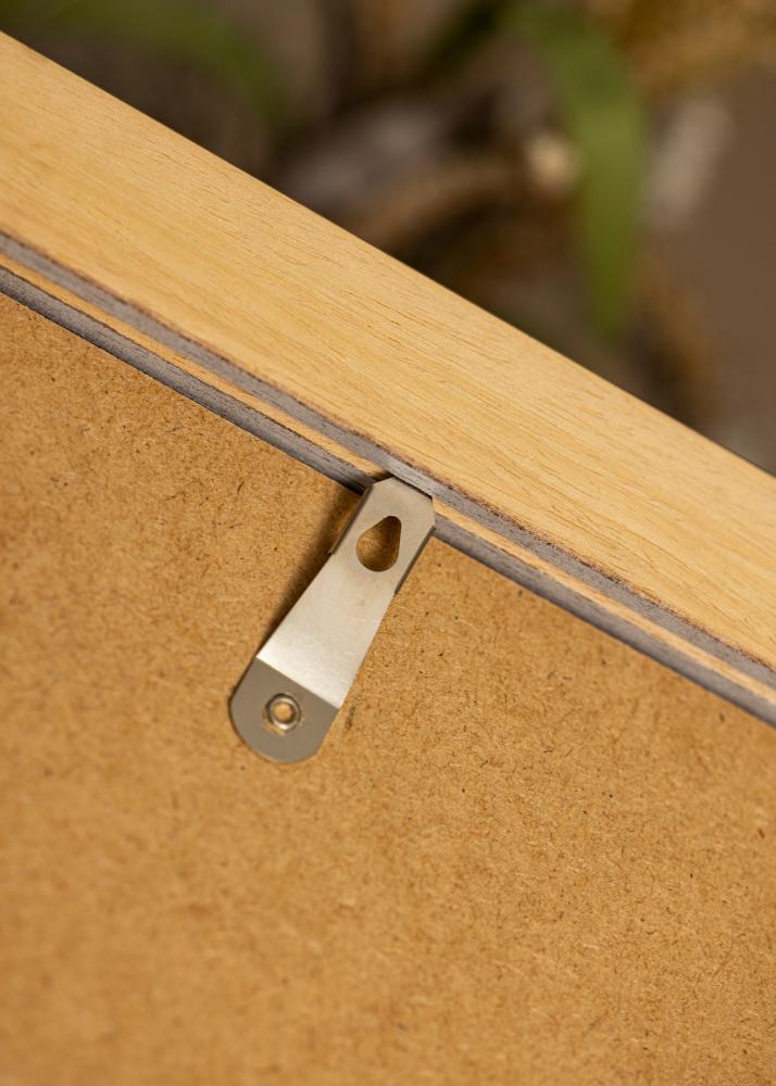 Okvir Juno sivi 40x50 cm - paspartu Bijela 11x15 inča