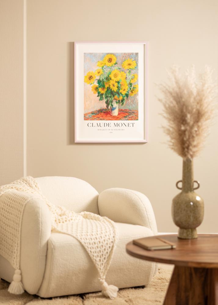 Okvir Diana ružičasta 20x30 cm - Paspartui Bijela 10x21 cm