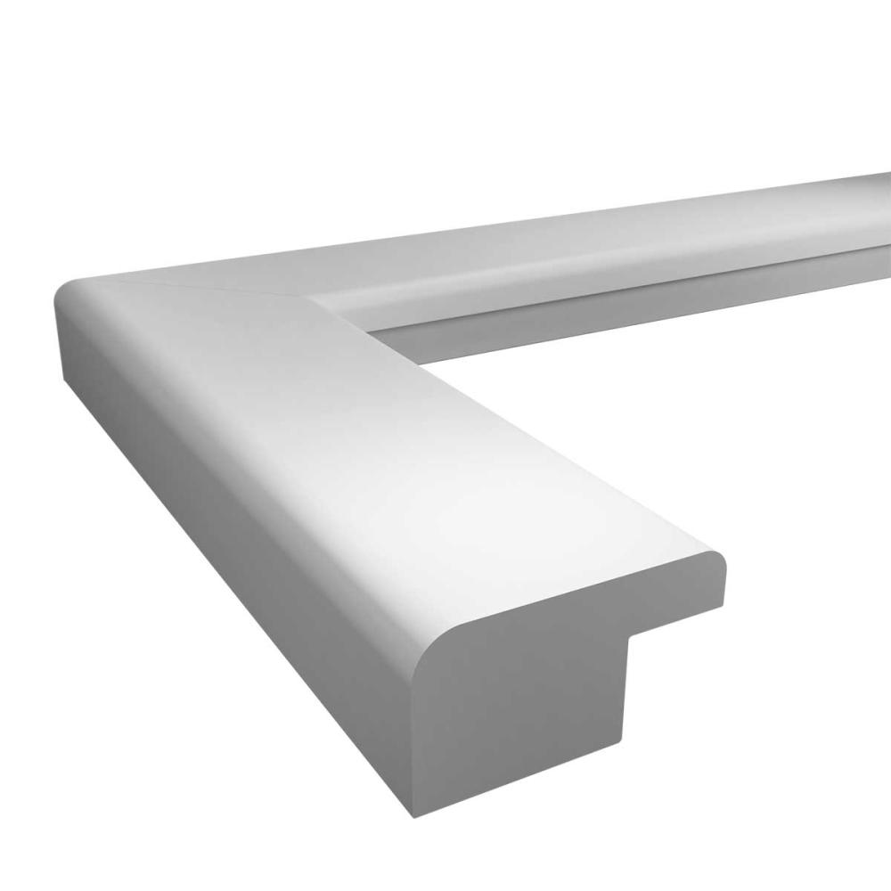 Okvir Liv siva 20x30 cm - Paspartui Bijela 15x22 cm