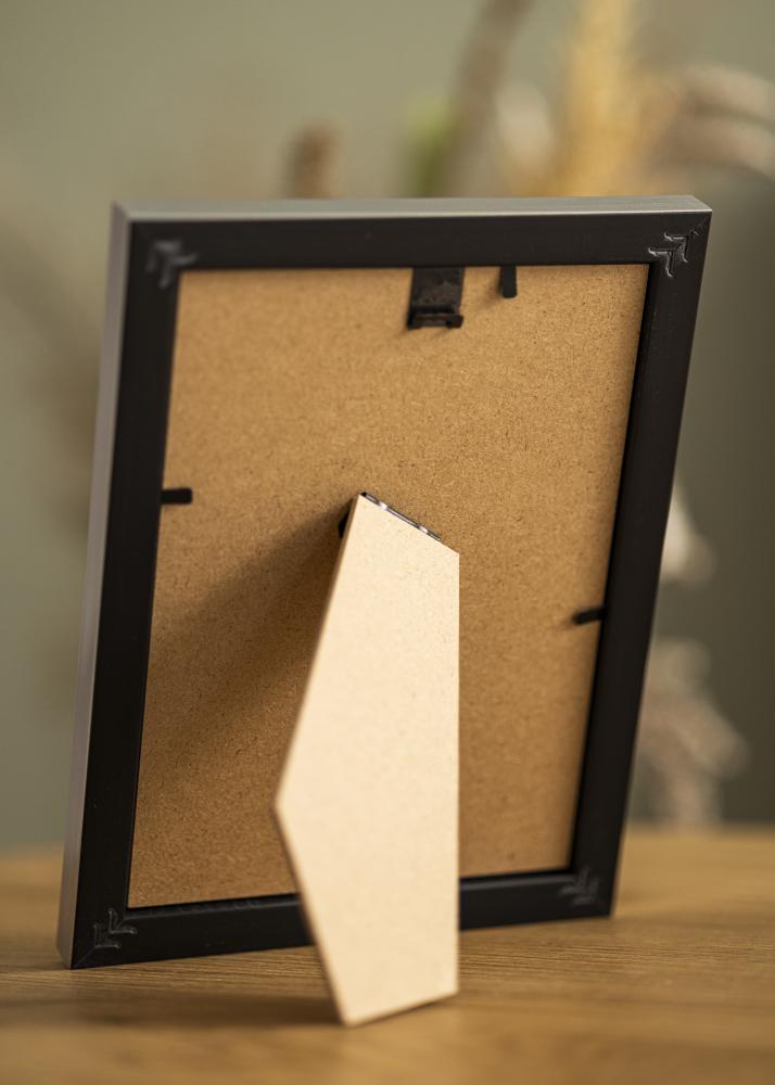 Okvir Gala Srebro 13x18 cm - Paspartui Bijela B7 88x125 mm