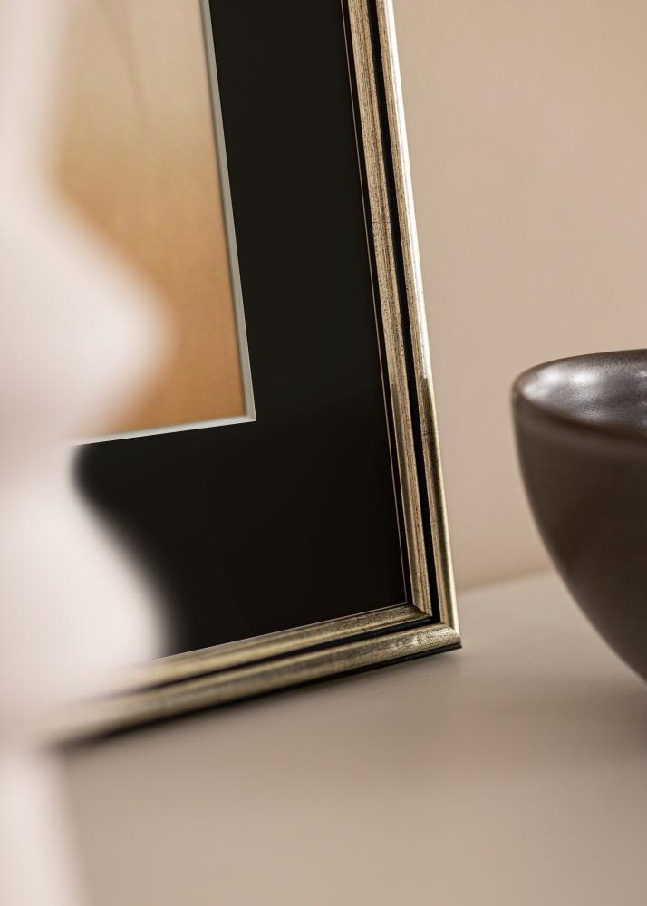 Okvir Horndal Srebro 60x60 cm - Paspartu Crno 50x50 cm