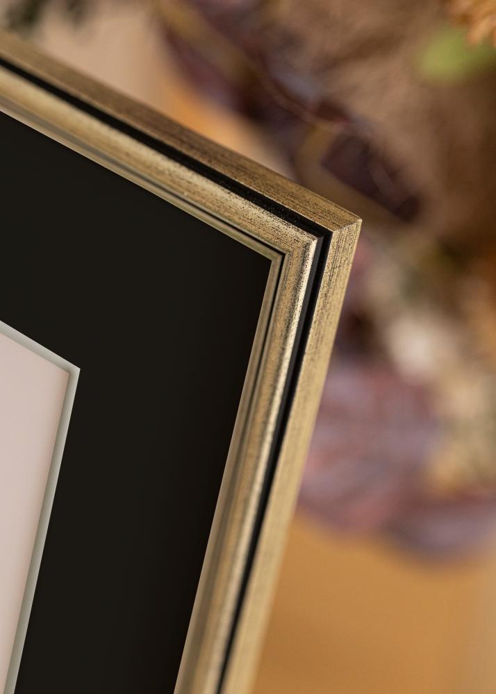 Okvir Horndal Srebro 60x60 cm - Paspartu Crno 50x50 cm