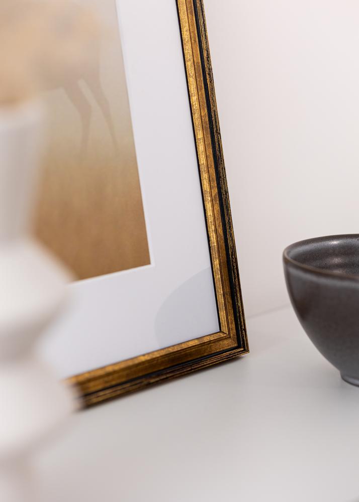 Okvir Ringa Akrilno staklo Zlatna 30x40 cm