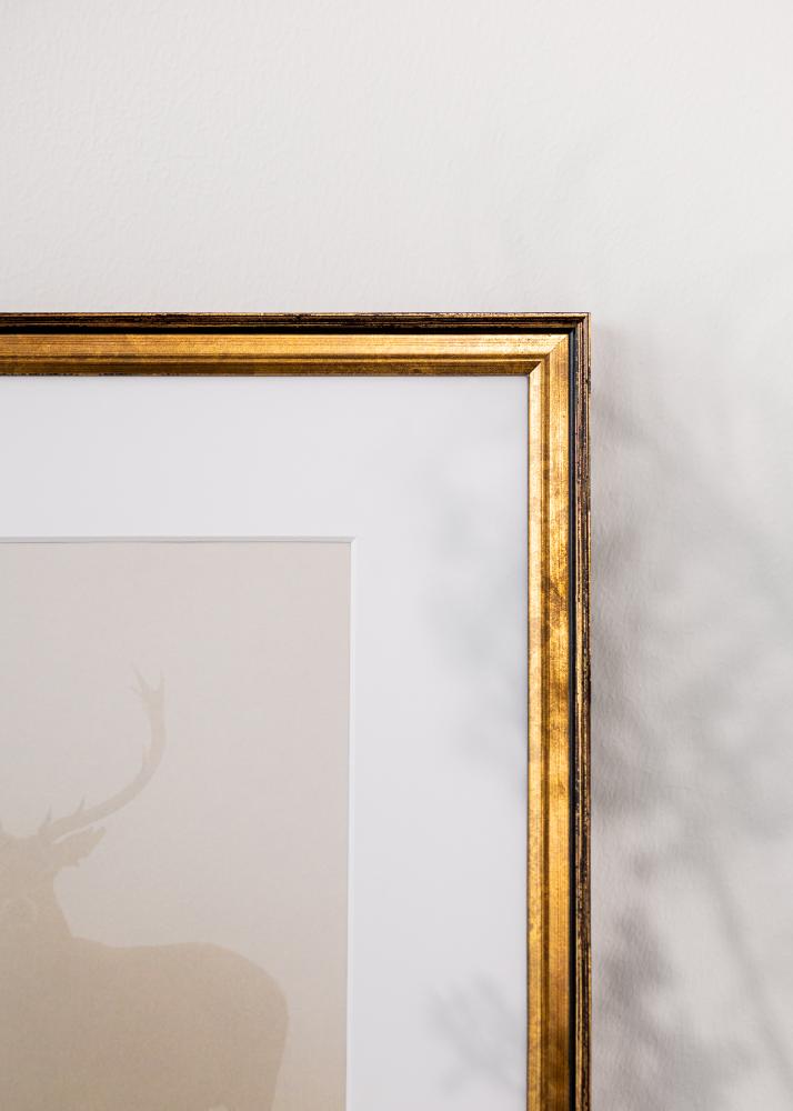 Okvir Ringa Akrilno staklo Zlatna 30x40 cm