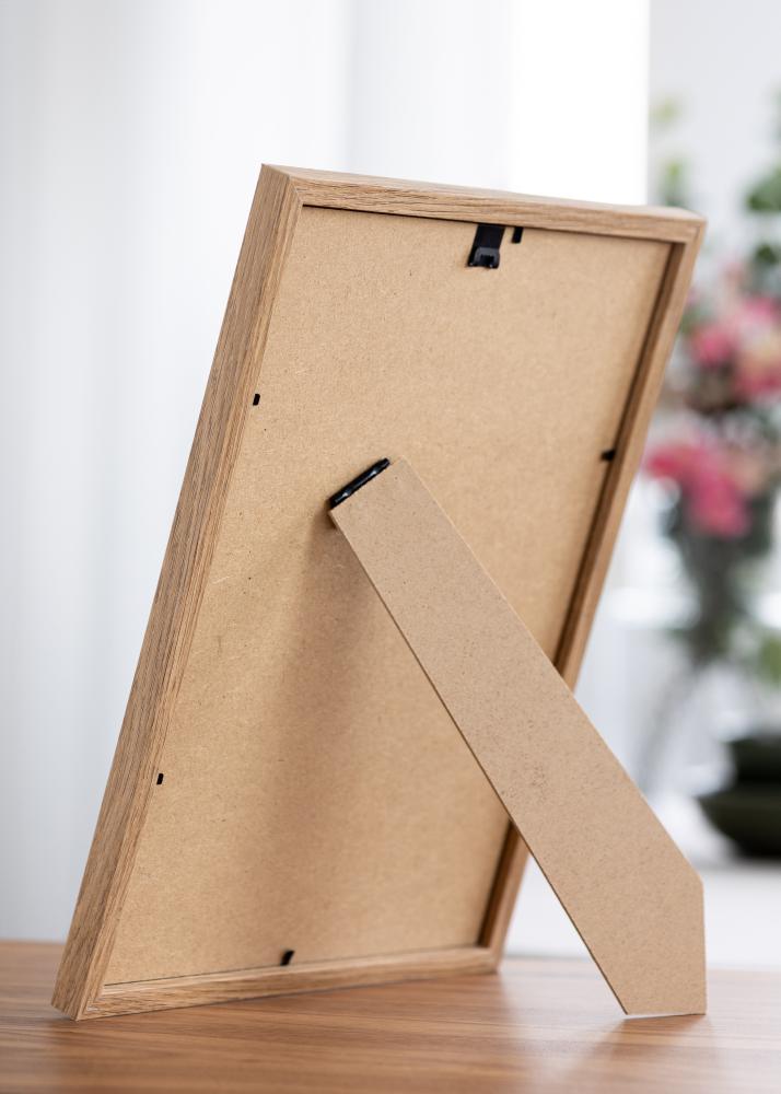 Okvir Modern Teak 20x30 cm - Paspartui Bijela 10x21 cm