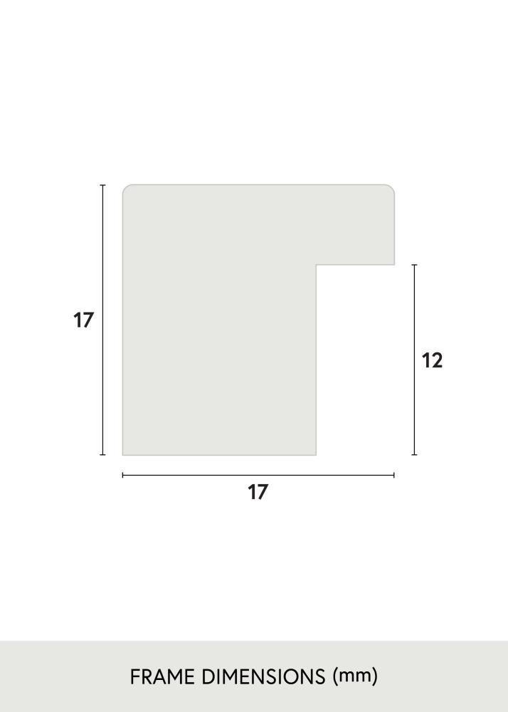 Okvir Kent Akrilno staklo Crvena 40x50 cm