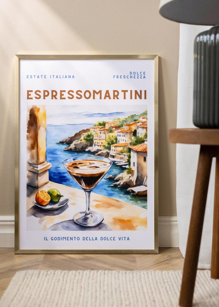 Okvir Trendy Akrilno staklo Zlato 21x29,7 cm (A4)