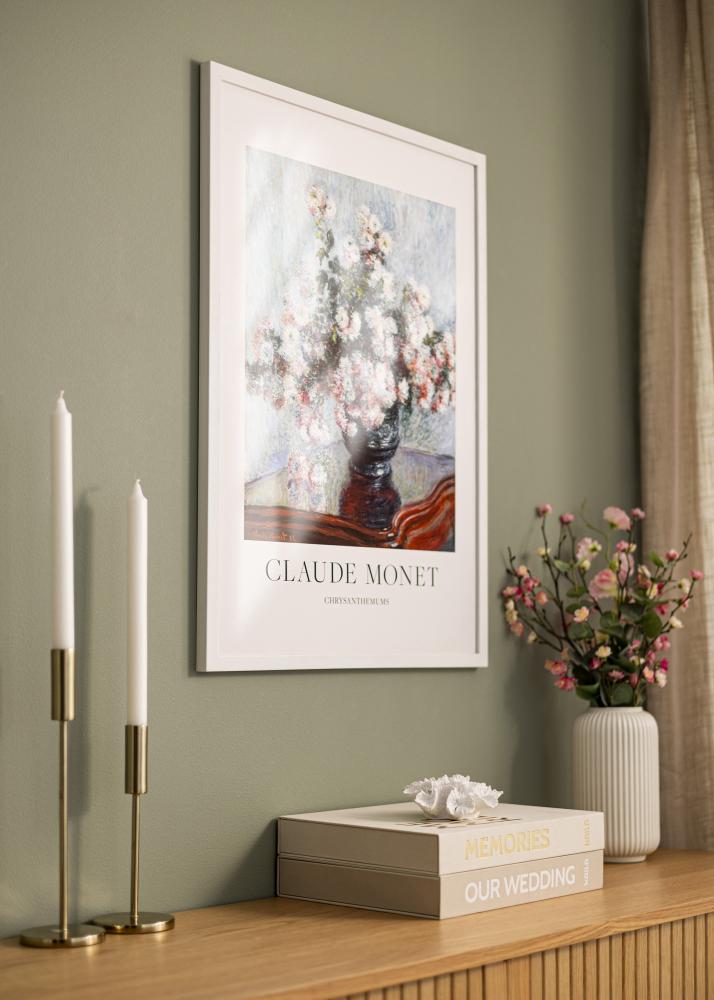 Okvir za sliku Bijeli Široki 40 x 50 cm