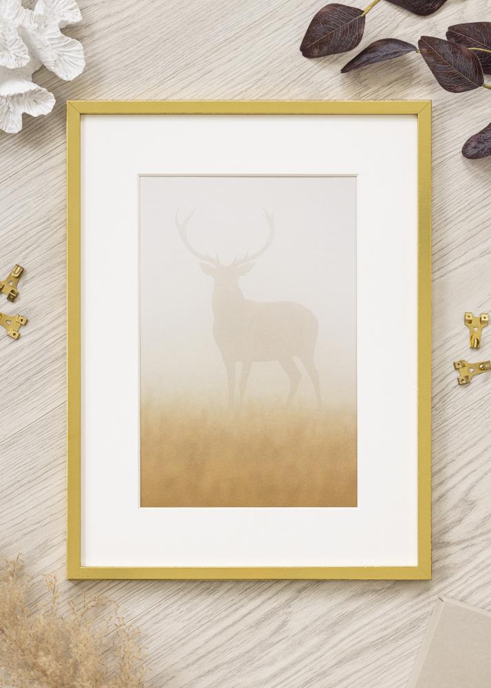 Okvir za sliku Zlatni Uski 29,7 x 42 cm (A3)