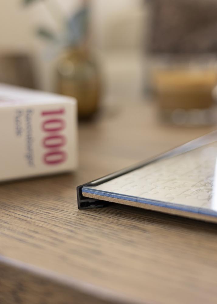 Okvir za slagalicu Crno 60x80 cm