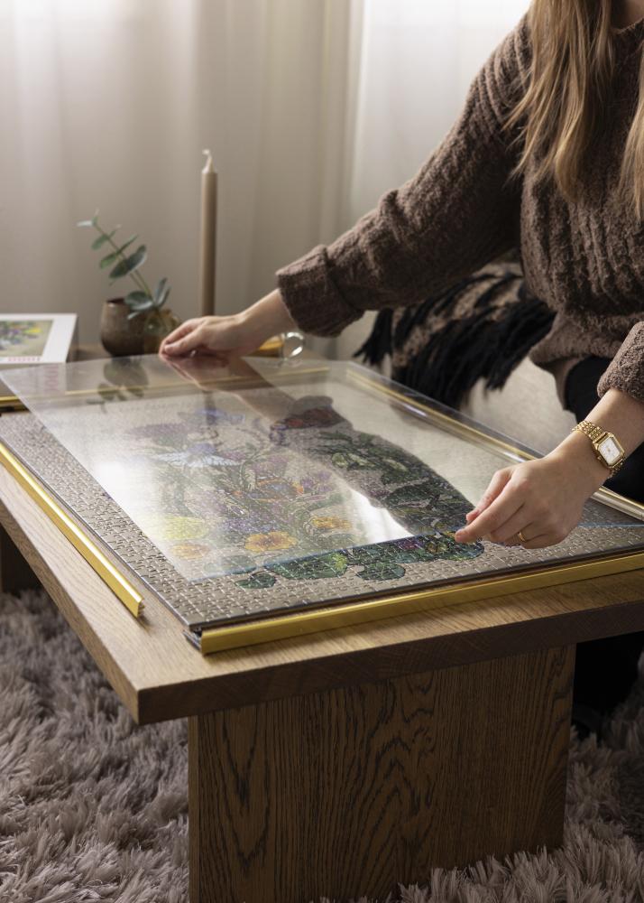 Okvir za slagalicu Zlatna 50x70 cm