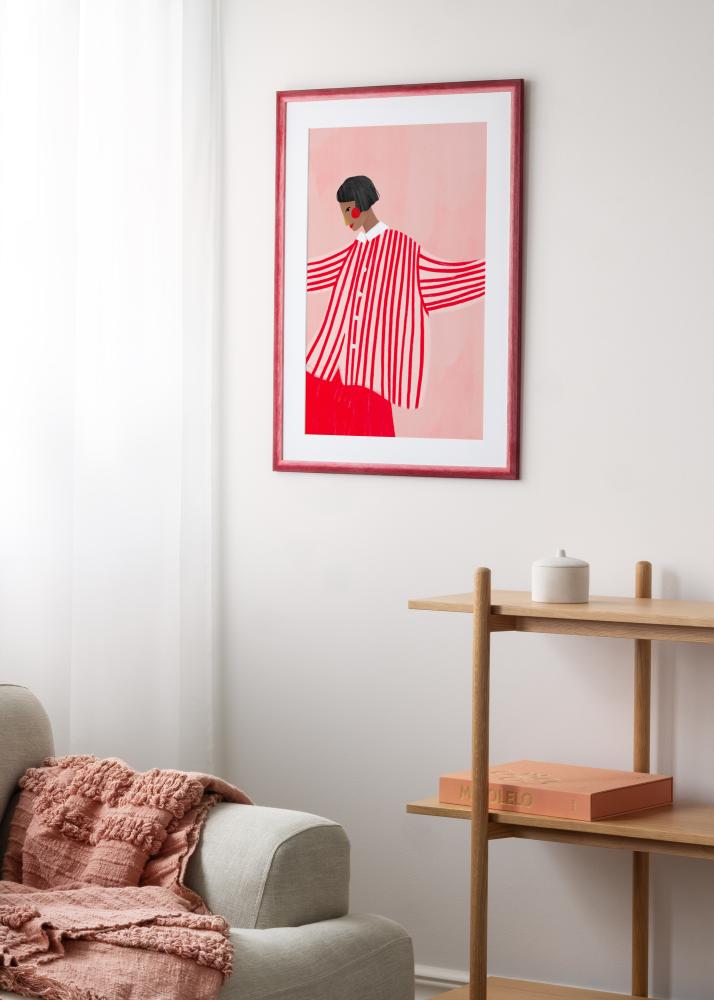 Okvir Cornwall Akrilno staklo tamnocrvena 40x50 cm