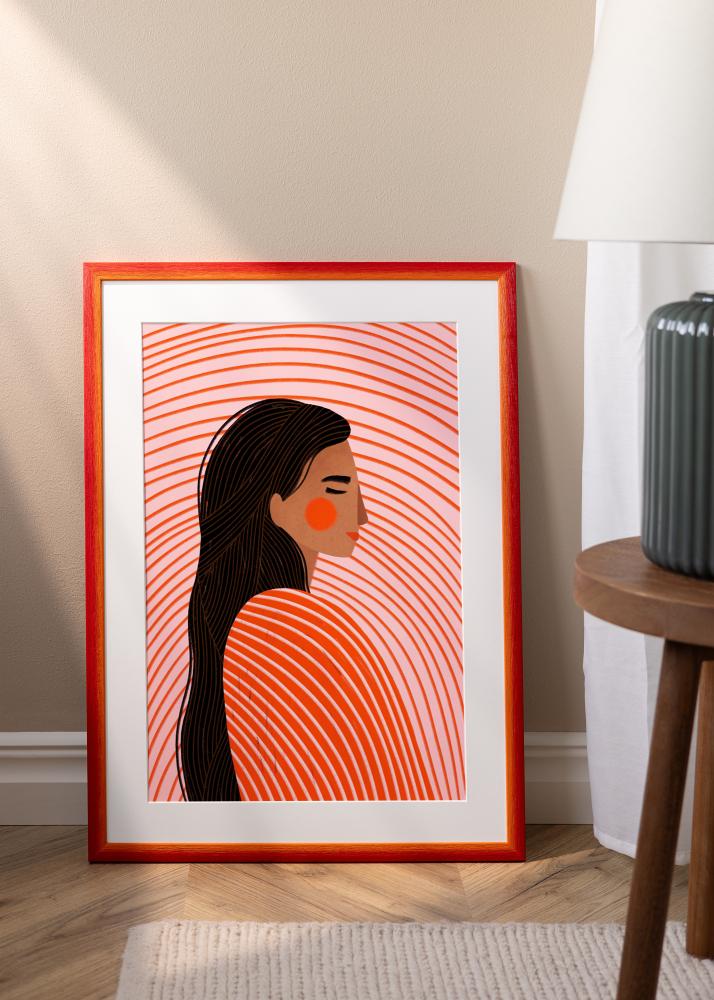 Okvir Cornwall Akrilno staklo Crvena 42x59,4 cm (A2)