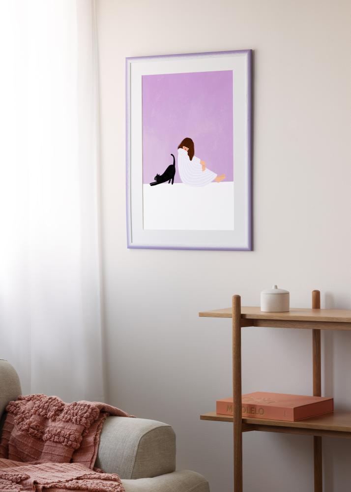 Okvir Cornwall Akrilno staklo svijetloljubičasta 40x50 cm