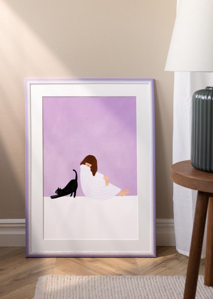 Okvir Cornwall Akrilno staklo svijetloljubičasta 40x50 cm