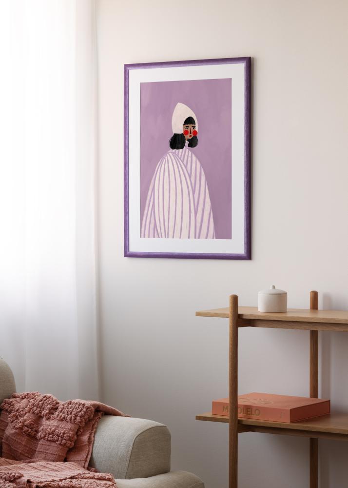 Okvir Cornwall Akrilno staklo Ljubičasta 40x50 cm