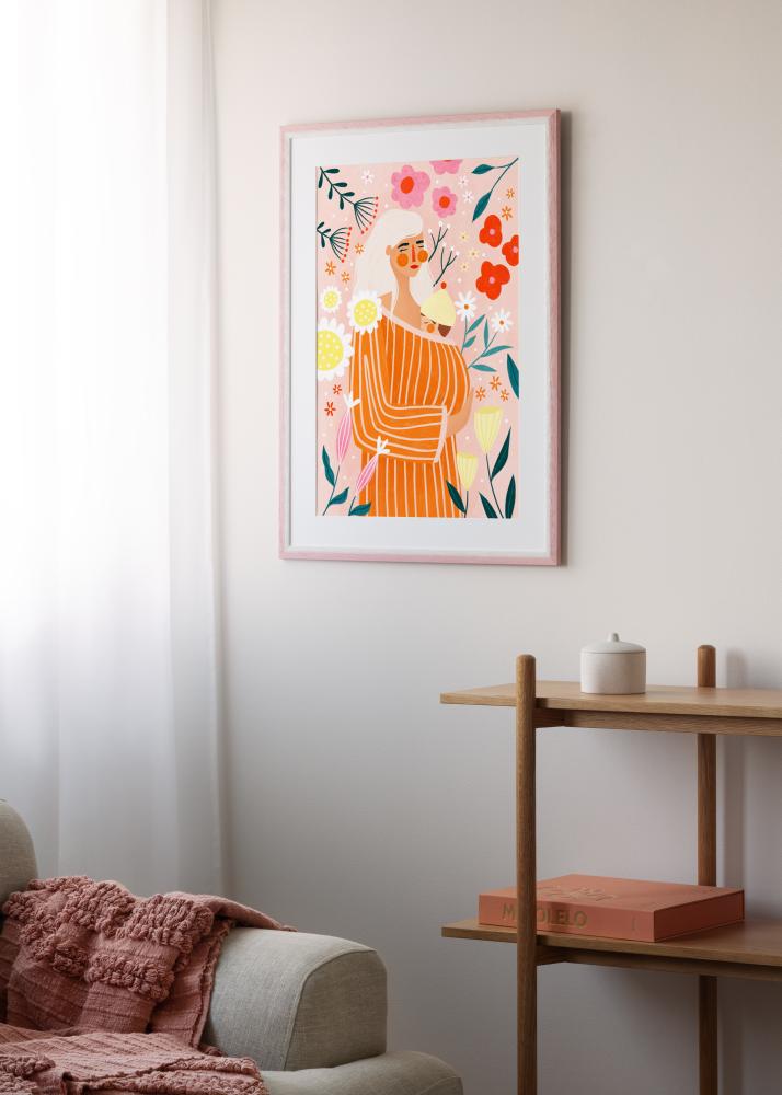 Okvir Cornwall Akrilno staklo Roza 40x50 cm