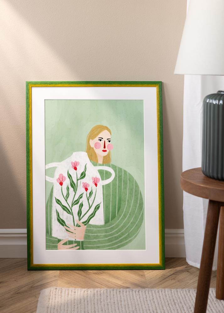 Okvir Cornwall Akrilno staklo Zeleni 30x30 cm