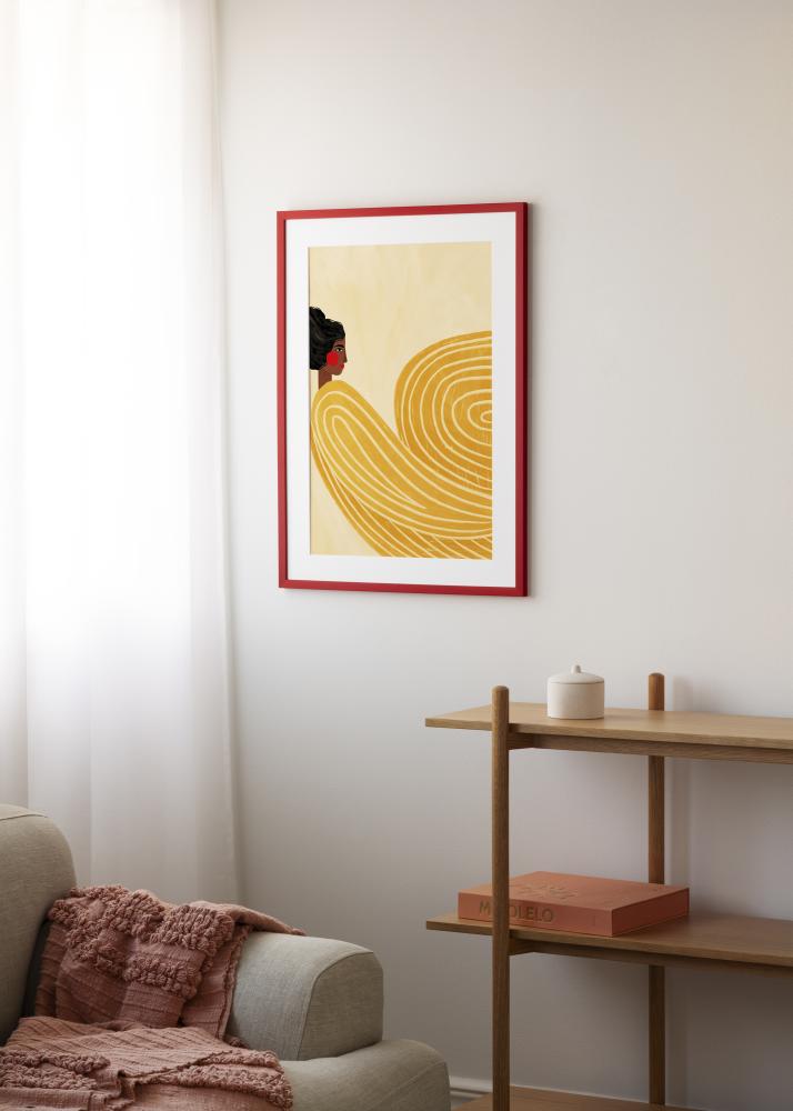 Okvir Kent Akrilno staklo Crvena 29,7x42 cm (A3)