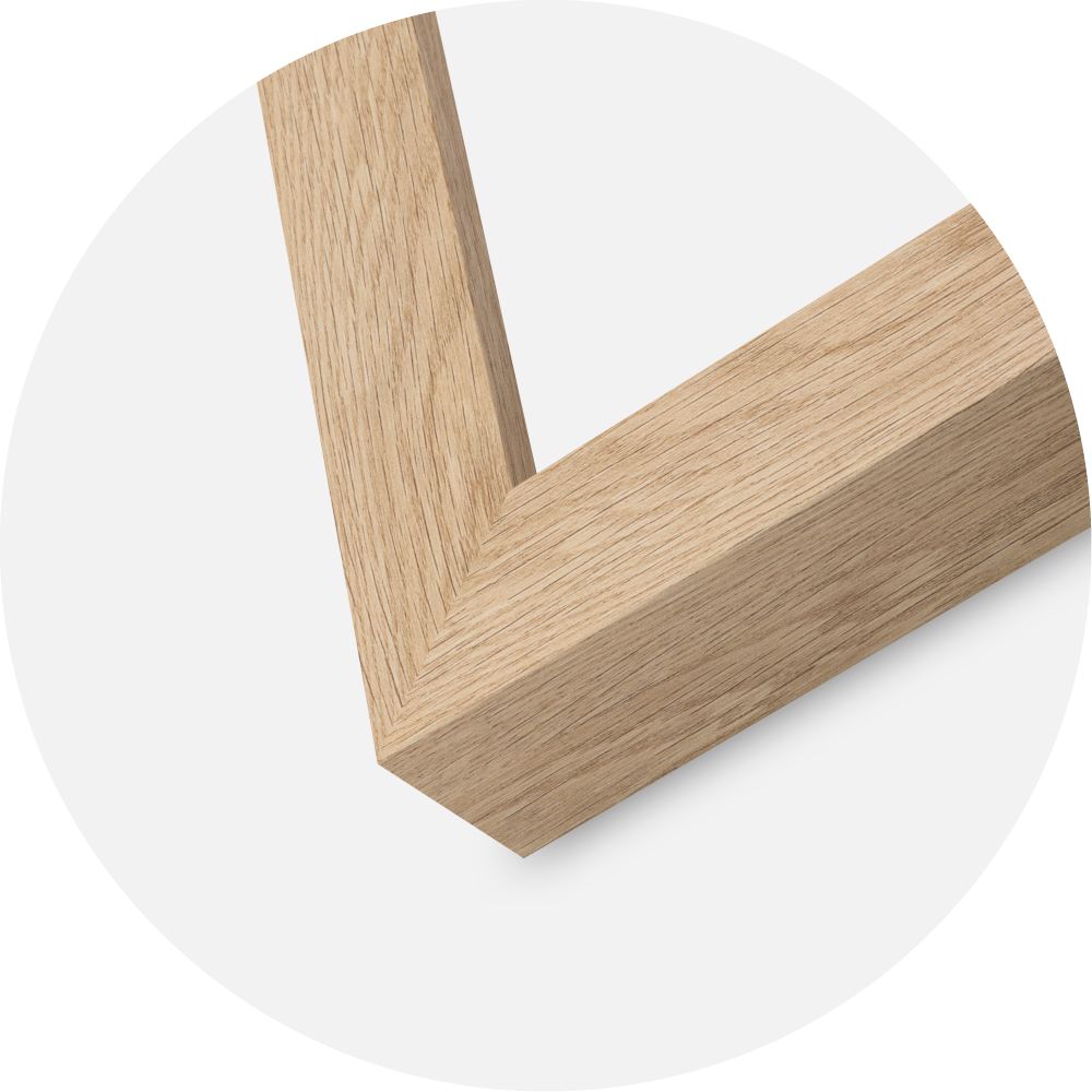 Okvir Wells Akrilno staklo Hrast 40x40 cm