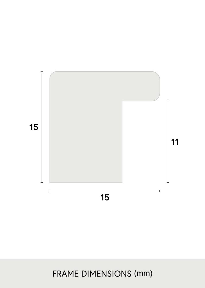 Okvir Vemdalen Akrilno staklo Hrast 65x95 cm