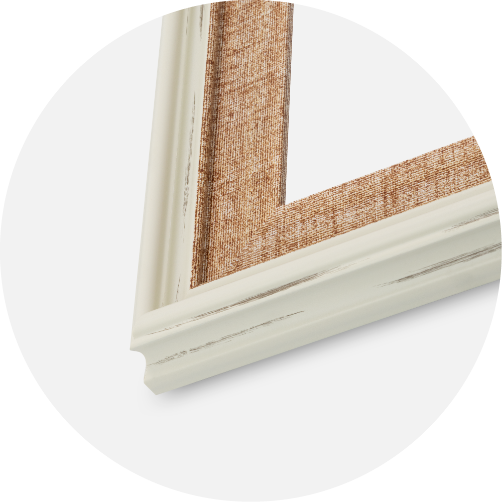 Okvir Sandweave Akrilno staklo Bijela 21x29.7 cm (A4)