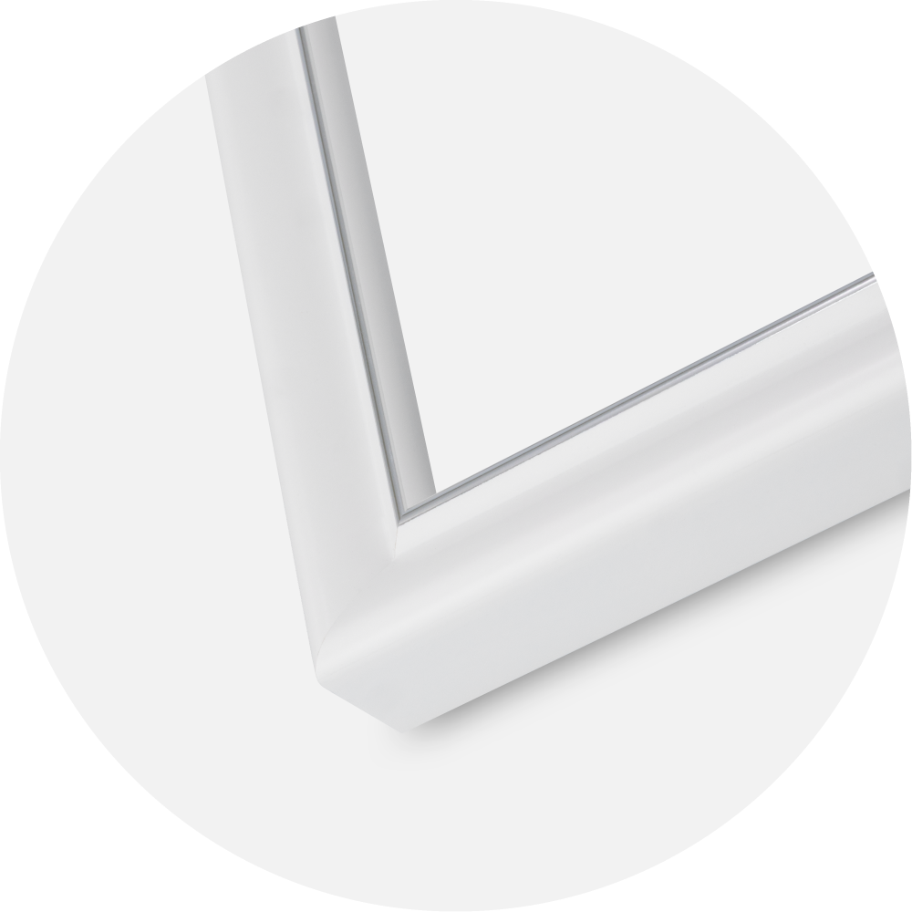 Okvir Canterbury Akrilno staklo Bijela 40x50 cm