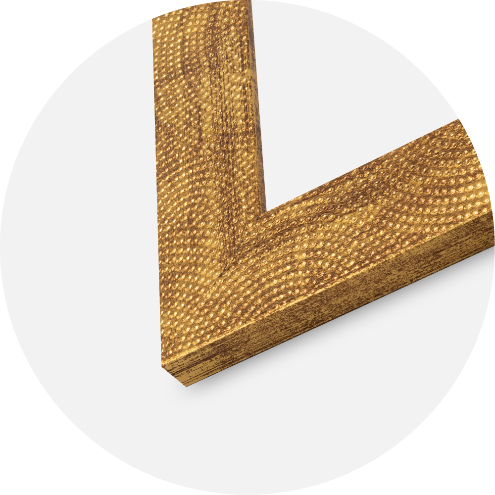 Okvir Linea Akrilno staklo Zlato 21x29.7 cm (A4)