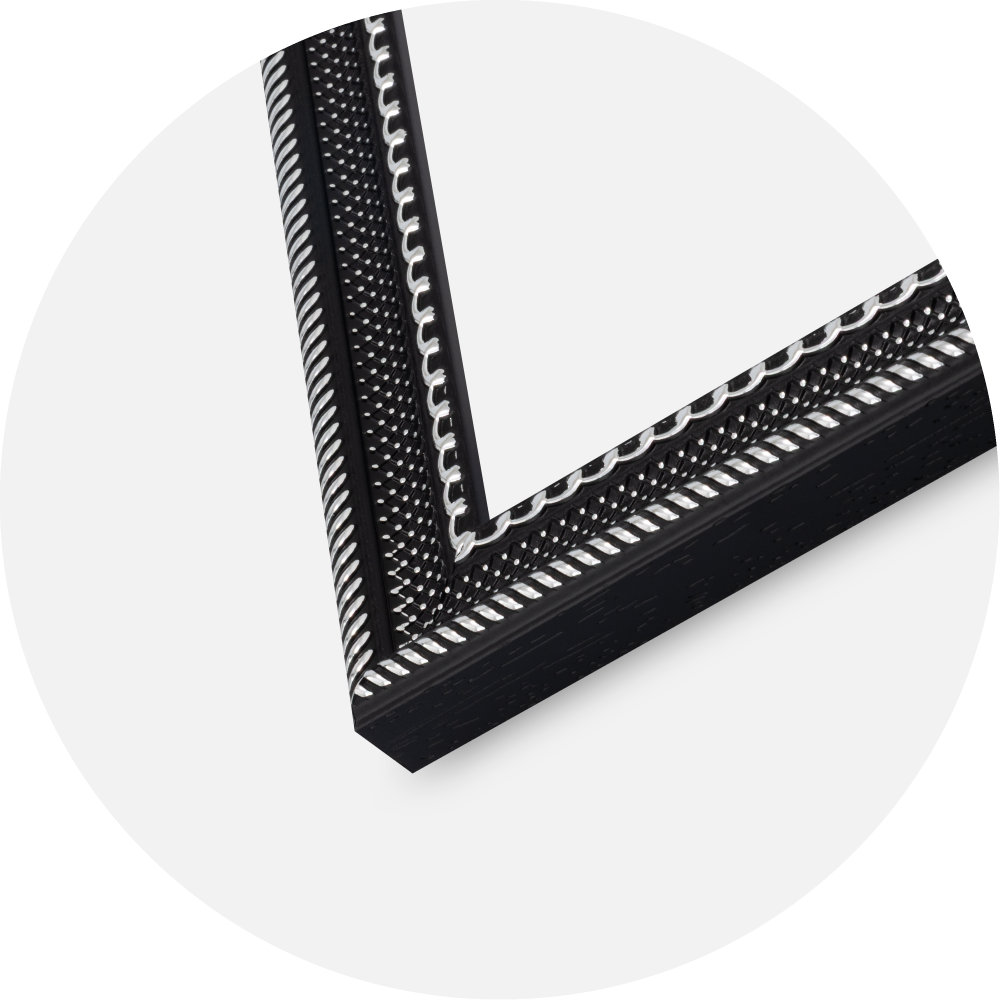 Okvir Trellis Akrilno staklo Crna 21x29,7 cm (A4)