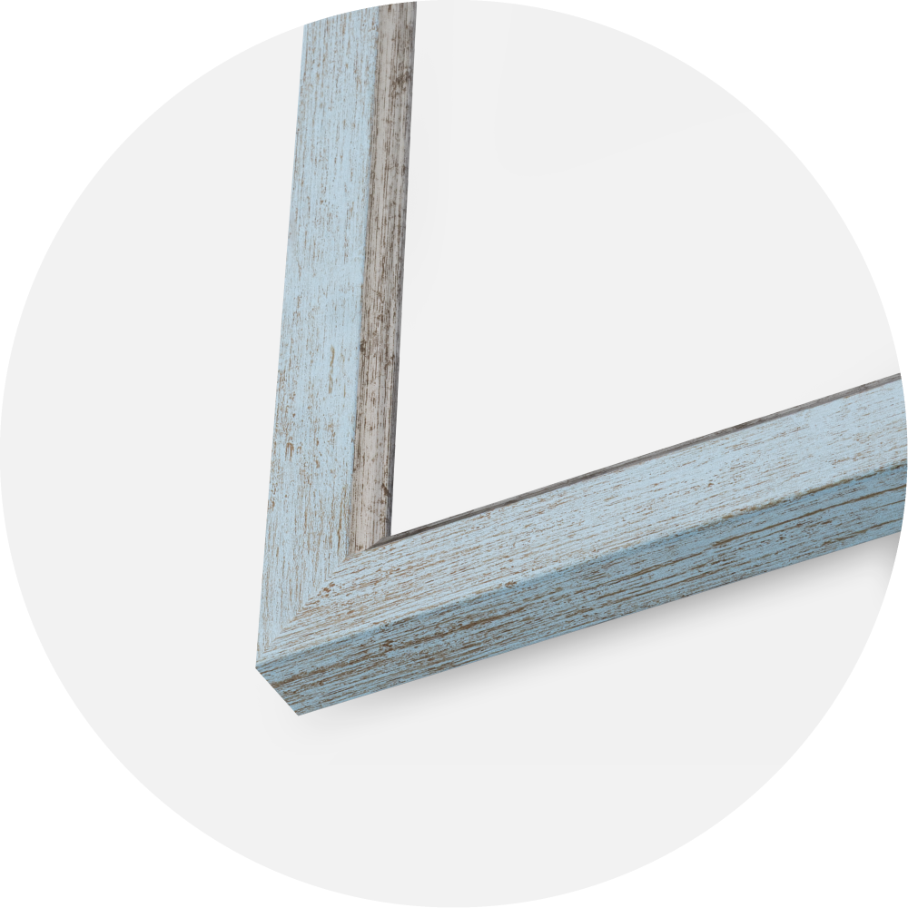 Okvir Whitby Akrilno staklo Plava 30x30 cm