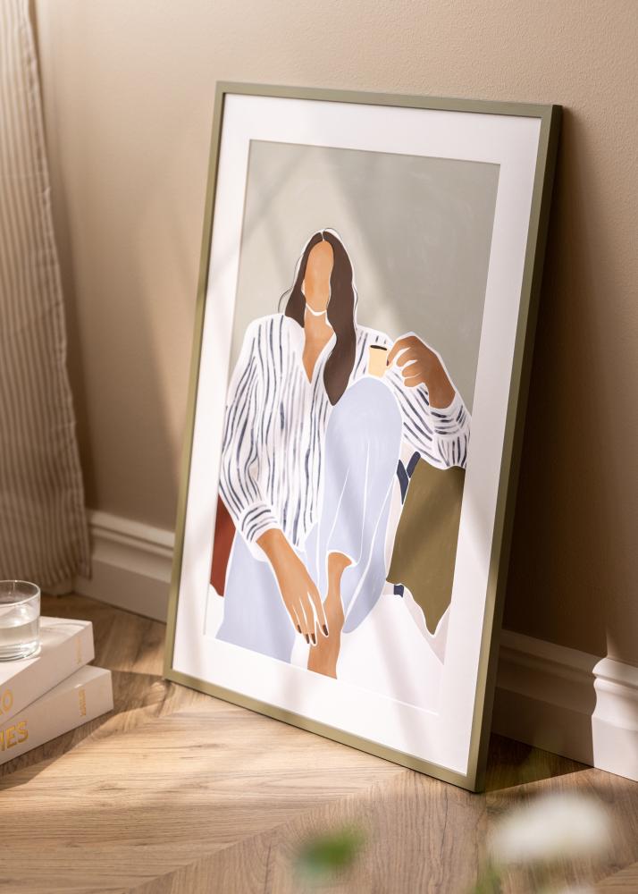 Okvir NordicLine Green Leaf 29,7x42 cm (A3)