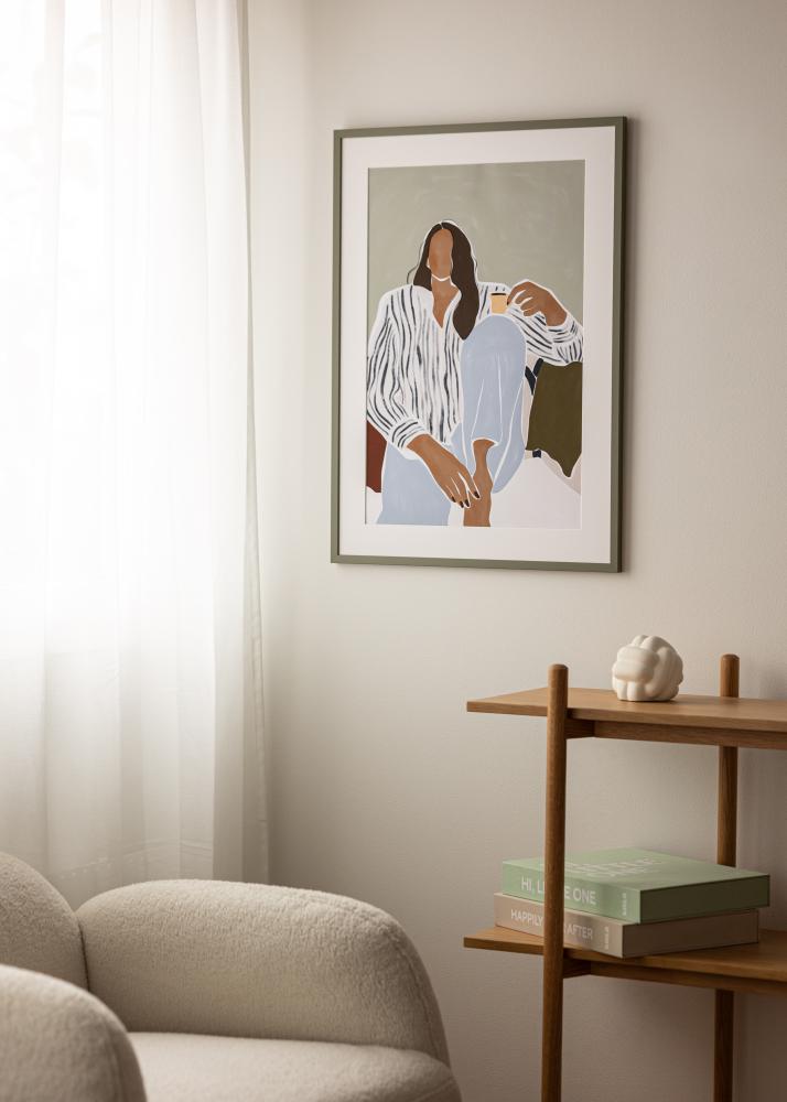 Okvir NordicLine Green Leaf 29,7x42 cm (A3)