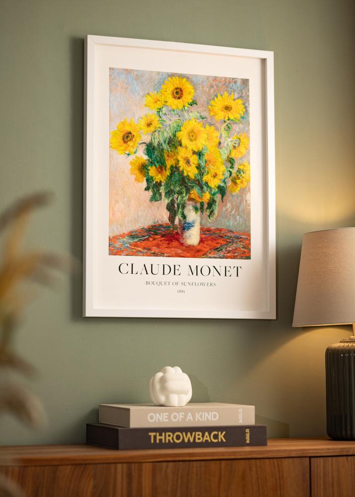 BGA okvir kutije Bijela 50x70 cm - Paspartui Bijela 40x60 cm