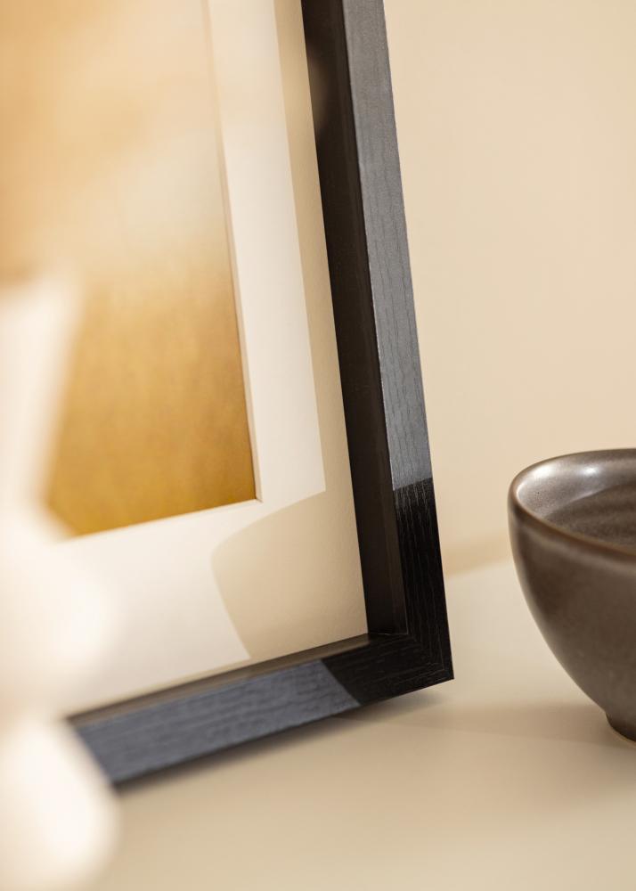 BGA okvir kutije crna 30x45 cm - Paspartui Bijela 8x14 inča