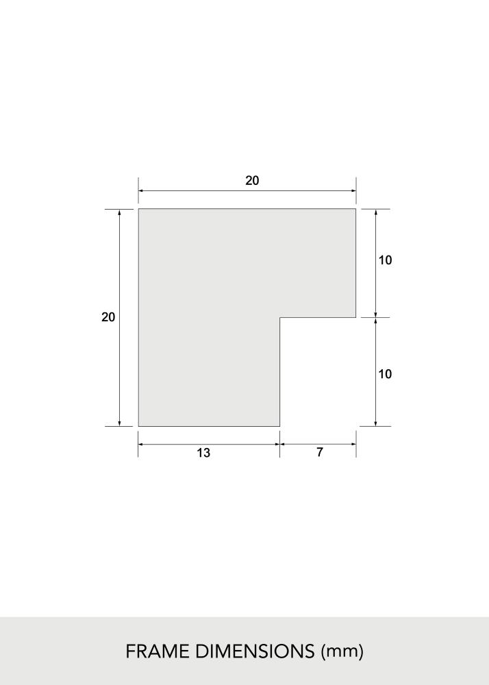 Premium by BGA Crno 50x70 cm