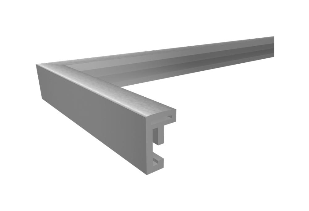 Okvir New Lifestyle Čelik 10x18 cm - Paspartui Bijela 8x10 cm