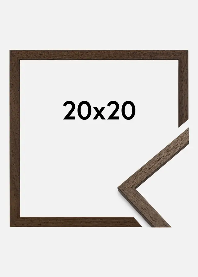 Okvir Edsbyn Akrilno staklo Orah 20x20 cm
