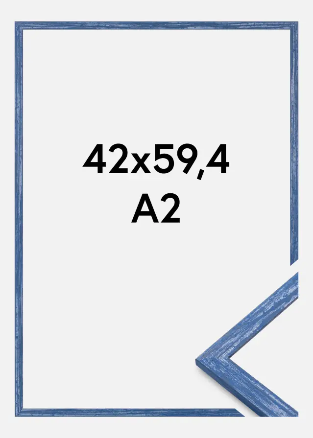 Okvir Andy Akrylno staklo Plava 42x59,4 cm (A2)